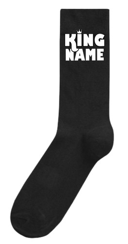 Personalised teen adult king - personalised,