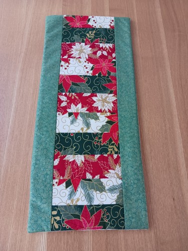 Christmas patchwork table - patchwork,