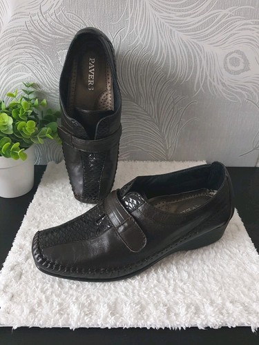 Pavers womens brown - womens, leather
