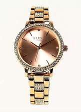 Lipsy Rose Gold Bracelet Watch