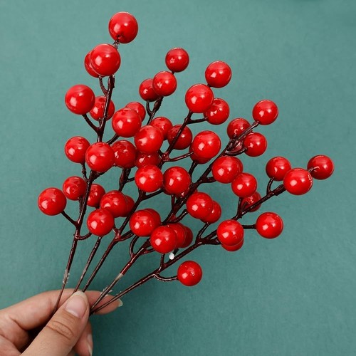 Red berries stems - x,