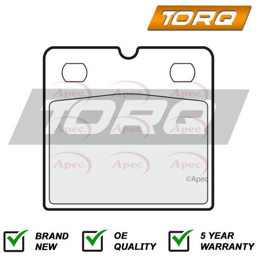 Brake pads set rear torq - set,