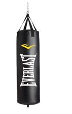 Everlast Hanging Boxing Punching Bag 80lbs unfilled - Black/yellow