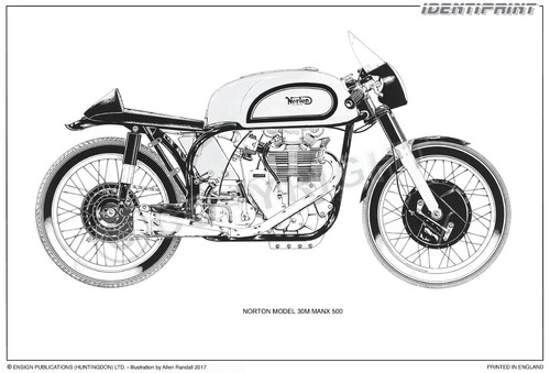 Norton manx 500 - manx,