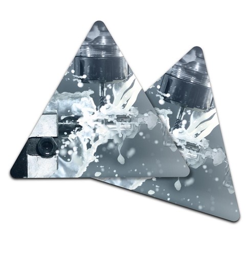 Triangle mdf coaster - mdf,