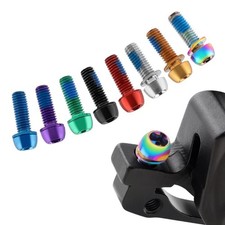 6pcs M6x17mm Disc Brake Caliper Bolts Bike Stem Bolt MTB Crank Arm Screw Bicycle