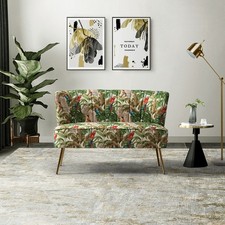 47" Modern Double Seat Sofa