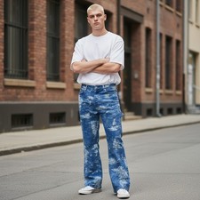 Novaman Carpenter Jeans Blue