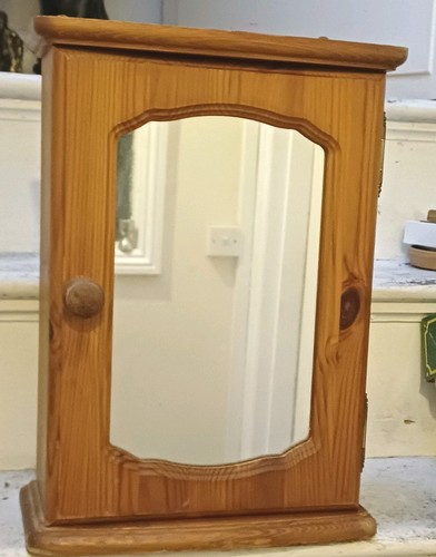 Vintage pine cupboard - pine,