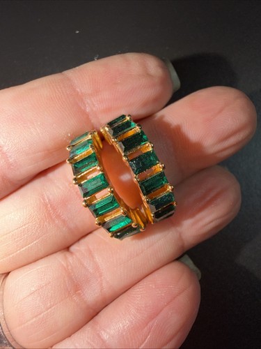 Dior emerald green baguette - emerald,