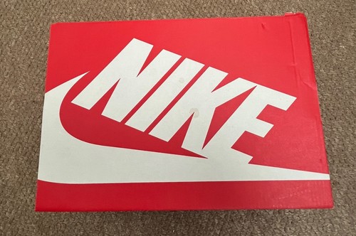 Red nike empty shoe - shoe,