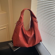 Micmores Tote Bag for Women, Large Nylon Shoulder Lightweight Slouch Hobo Bag, W