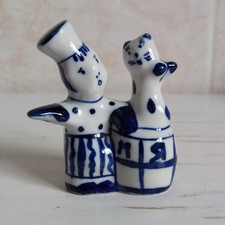 Vintage Gzhel The Cook And The