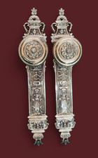 2 VINTAGE FRENCH STYLE HEAVY