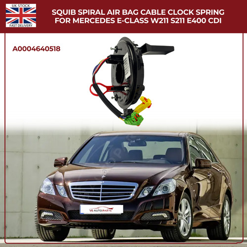 Squib spiral air bag cable - air,