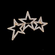 Art Deco Style Star Crystal