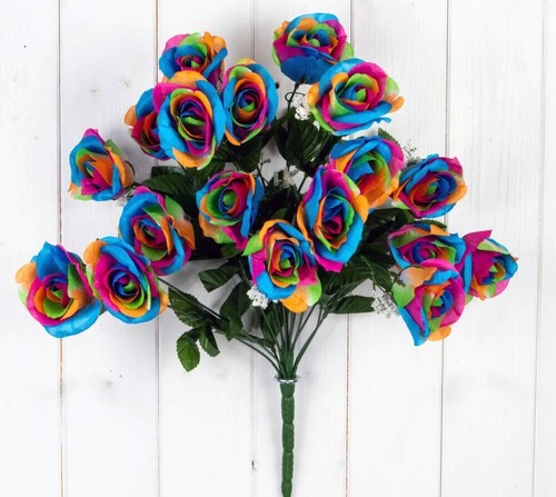 Artificial rainbow harlequin - rainbow,