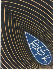 Lincoln Zephyr V12 Pamphlet 4 Panel