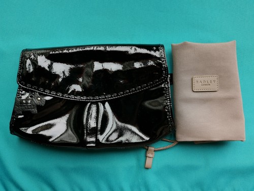 Radley black lottie patent - radley,