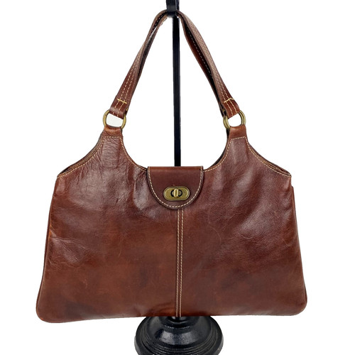 Gap genuine leather satchel - genuine,