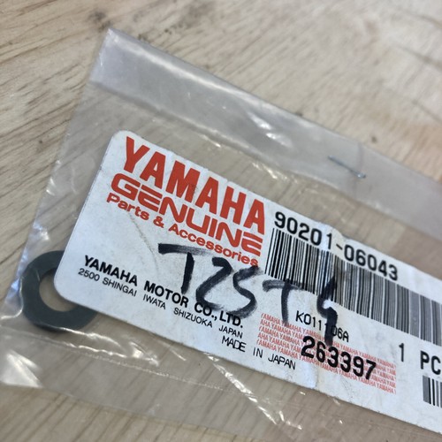 Yamaha 90201 06043 flat - flat, washer