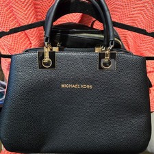 MK Black Structured Tote Bag
