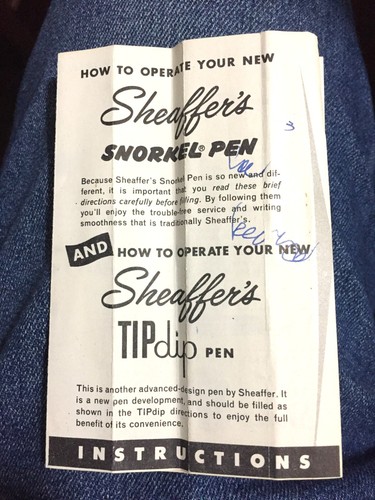 Sheaffer snorkel tip dip - sheaffer's,