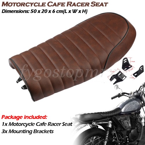 Universal motorcycle seat - universal, flat