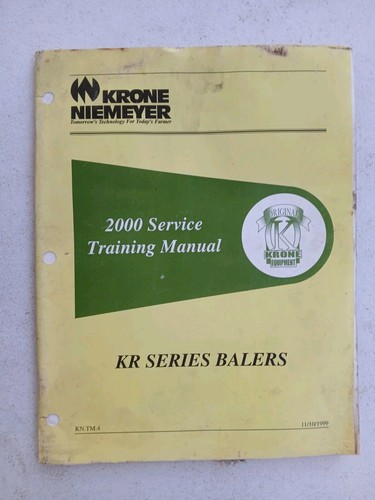 Krone niemeyer 2000 service - niemeyer,