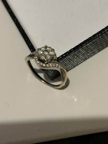Engagement ring white gold - engagement,