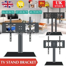 Universal Desk Top Monitor Table TV Stand Bracket Mount Plasma LCD LED 22-70" in