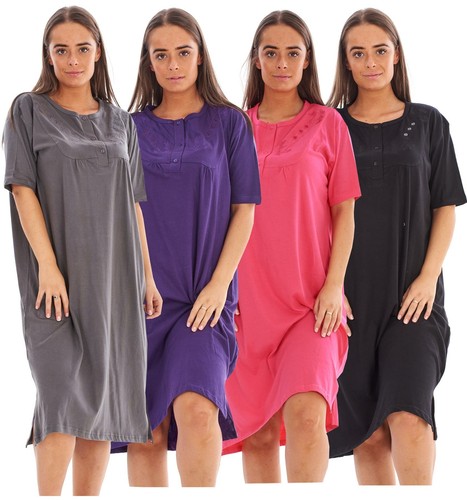 Ladies plain nightdress - ladies,