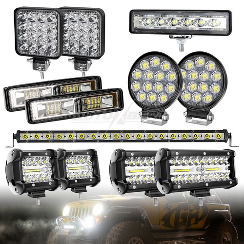 Car led work light bar - work, flood
