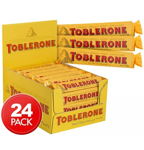 Toblerone milk chocolate bars - chocolate,