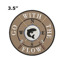Fishing Patch Embroidered