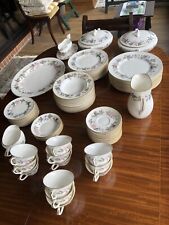 Royal Worcester June Garland 12 person dinner and tea service