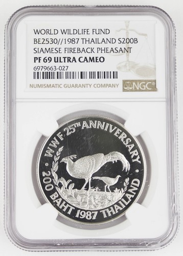 Thailand 1987 200 baht - 1987, wwf
