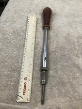 Vintage Stanley Yankee Screwdriver 130A With Ph2 Bit In Good Working Order