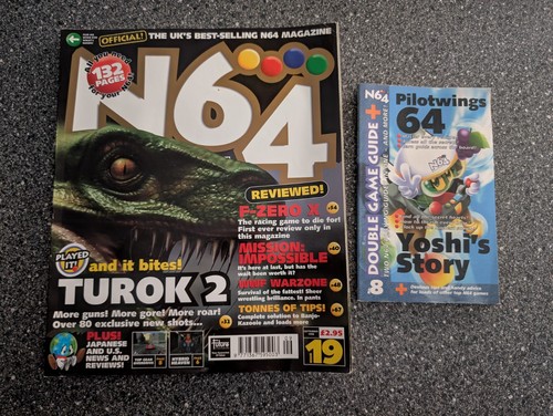 N64 magazine issue - magazine,