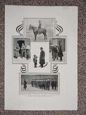 Views of the Police, London - Antique Print - 1902