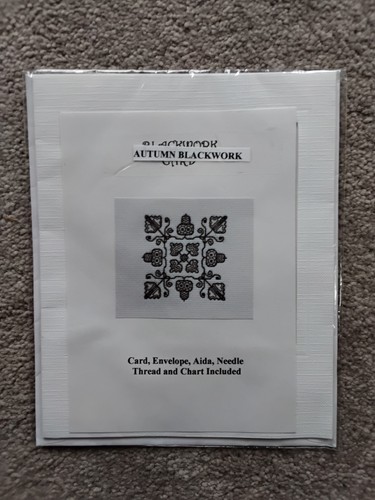 Blackwork card autumn kit - autumn,,
