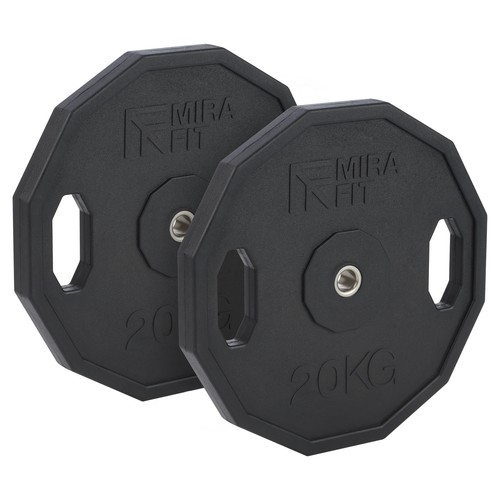Mirafit hex rubber weight - hex,