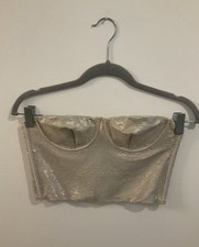 Zara Sequins Corset Bardot