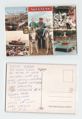 Vintage postcard skegness - vintage,