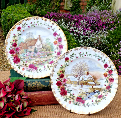 Royal albert plates - plates, summer