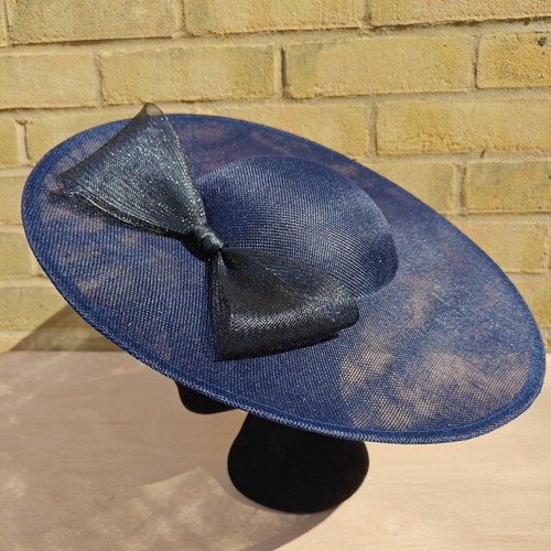 Navy blue black - blue, wide