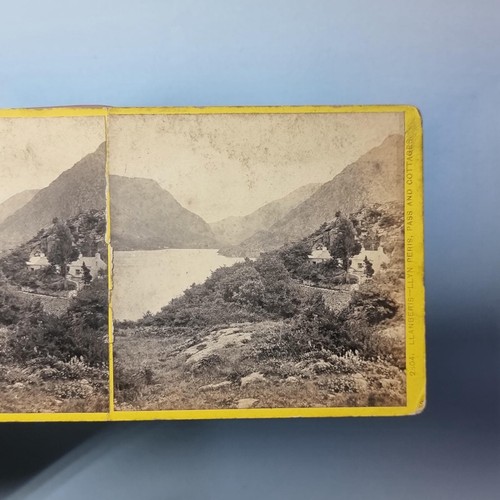 Llanberis wales stereoview - llanberis,