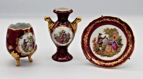 Limoges france reine vase - limoges,