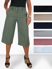 Ladies Smart Soft Culottes 3/4