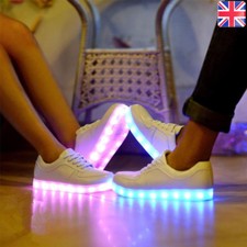 Flashing LED Light Up Shoes